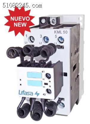 Lifasas new KML contactors for capacitors
